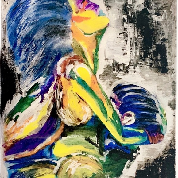 Acrylic Painting print on Acrylic Glass - Picture 5 of 7